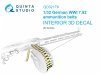Quinta Studio QD32179 German WWI 7.92 ammunition belts (All kits) 1/32